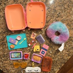 Our Generation Doll Over the Rainbow Luggage Set